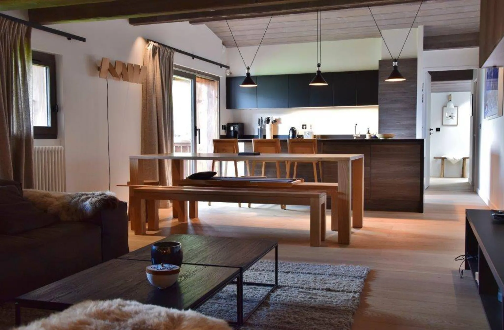 Appartement avec DPE en cours sous Loi Carez et vue sur le Val d'Arly 5 à Megève Le Jaillet