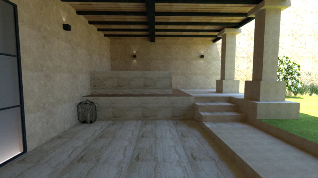 Spa mosaïque sur mesure 5 places installé à Uzès