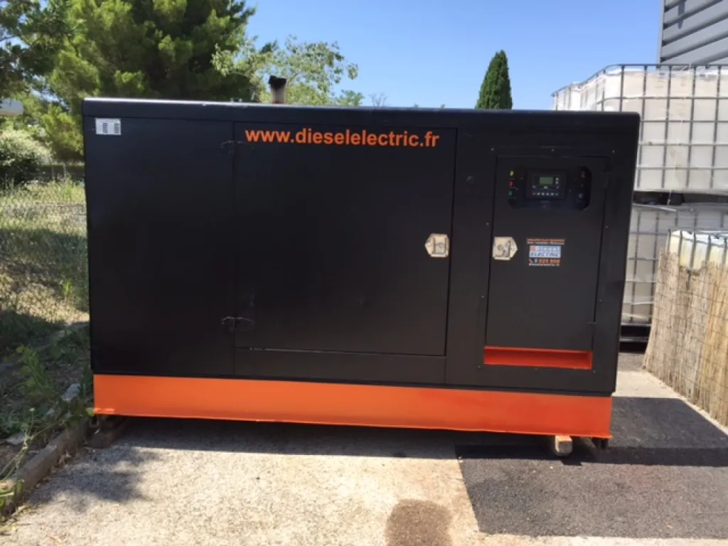 groupe électrogène insonorisé