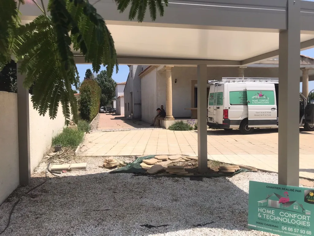 Carport Aluminium proche de Montpellier