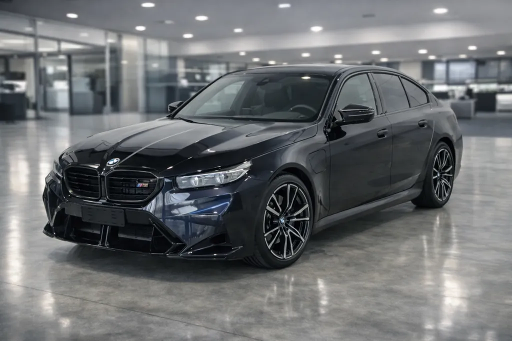 BMW M5 noire performance importée d’Europe – Asphalte Diffusion