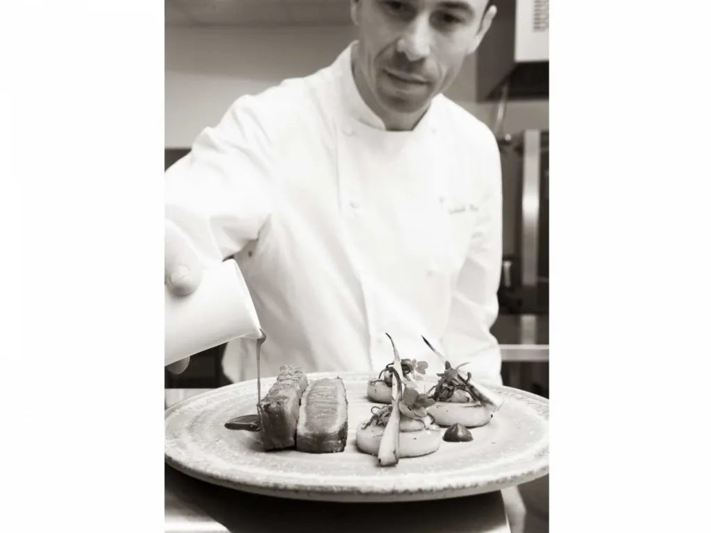 Reportage photographique avec des grands chefs cuisiniers d’un Think Tank Gourmand chez Brake France à Lyon en région Rhône-Alpes Auvergne.