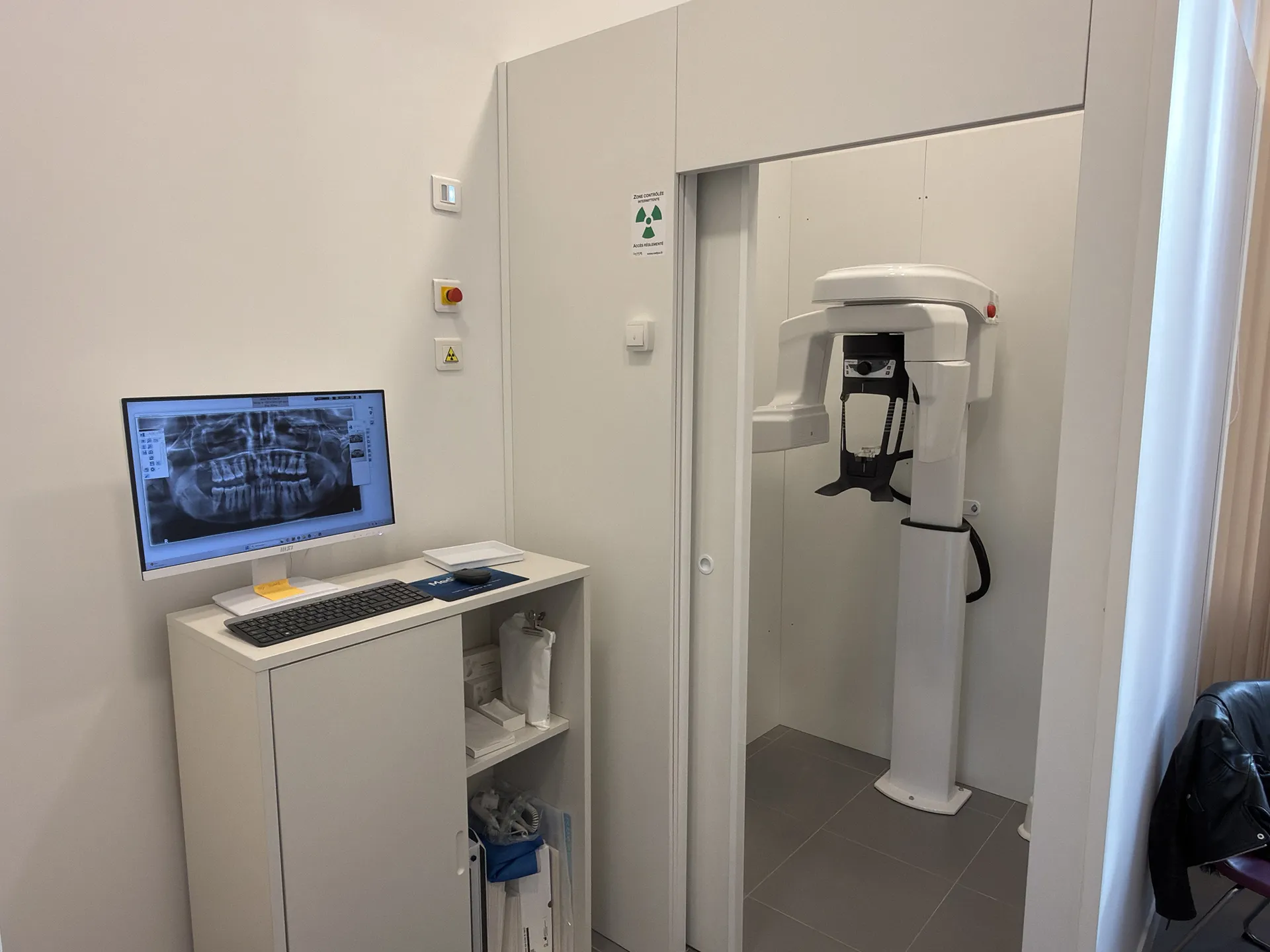 Installation cabinet dentaire 