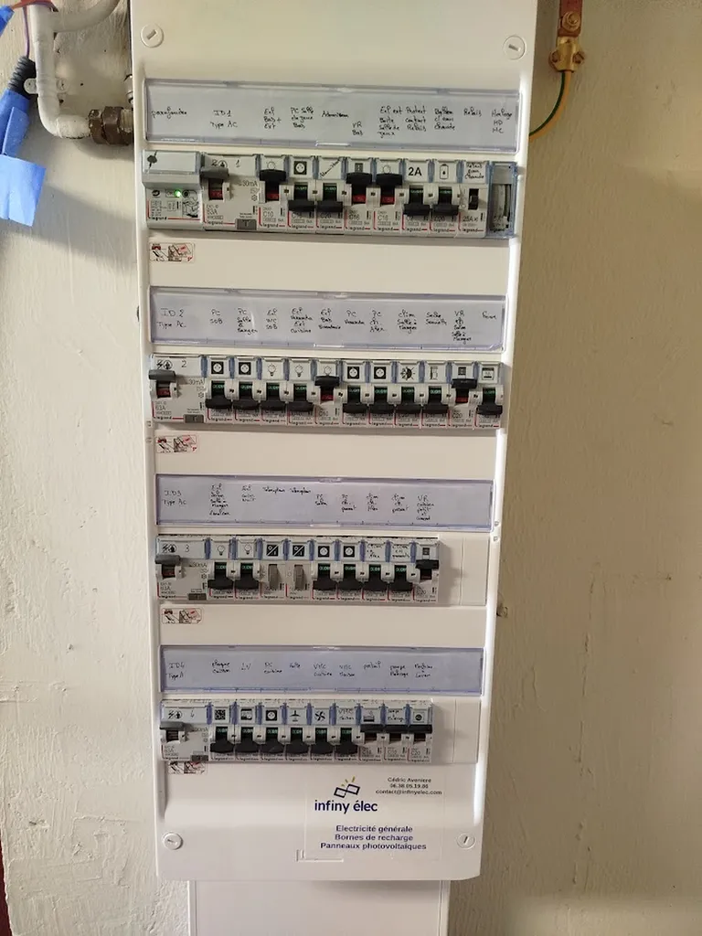 Installer un tableai Legrand par infiny elec à Castries