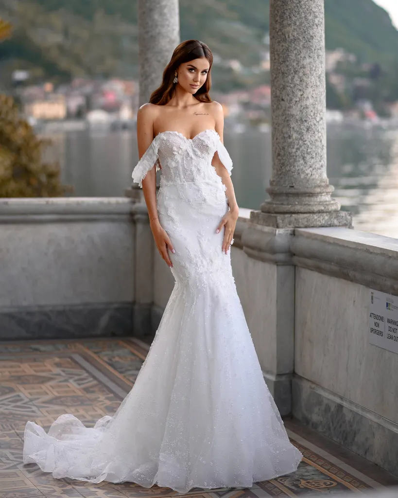 robe de mariée anna sposa columbin forme sirène à Marseille solution cérémonie 