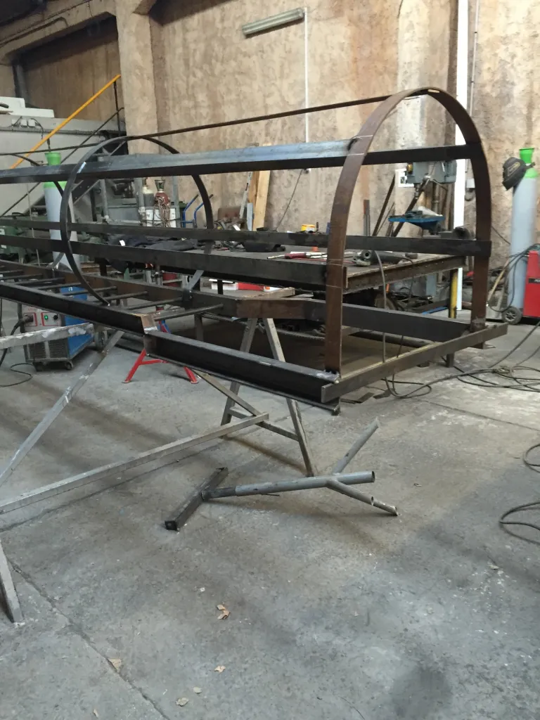 FABRICATION ECHELLE CRINOLINE SUR MESURE CHATEAUNEUF LES MARTIGUES 13