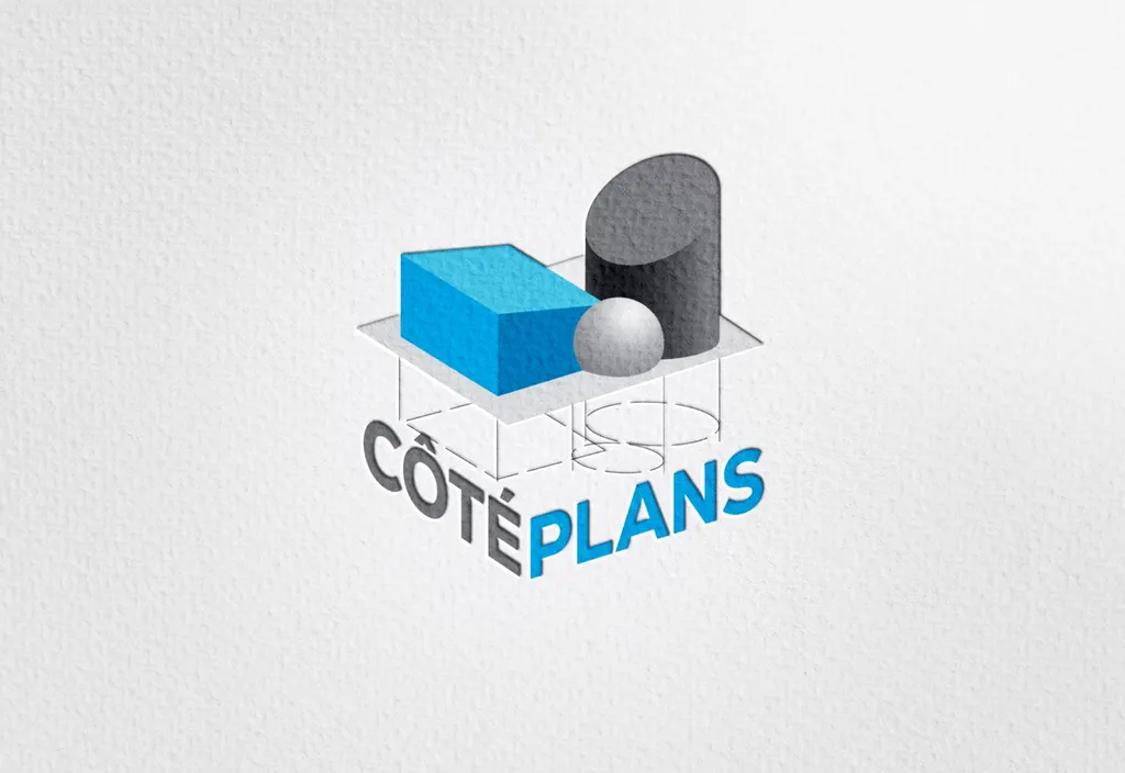 graphiste création de logo pour la société coté plans dans le var 