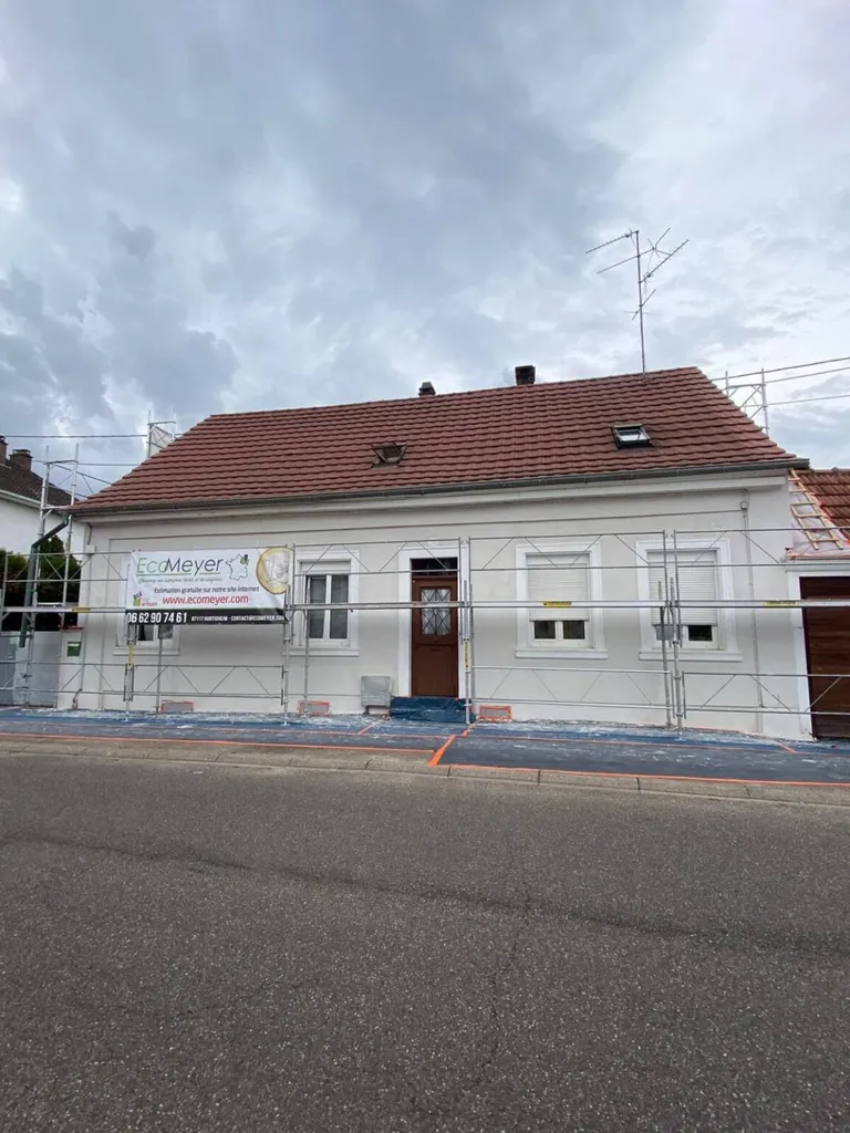 Chantier isolation extérieur Bischwiller