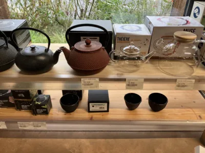 Théières japonaises en fonte et verre Aromandise : Élégance et qualité à petit prix près de Belleville-en-Beaujolais Rhône 69