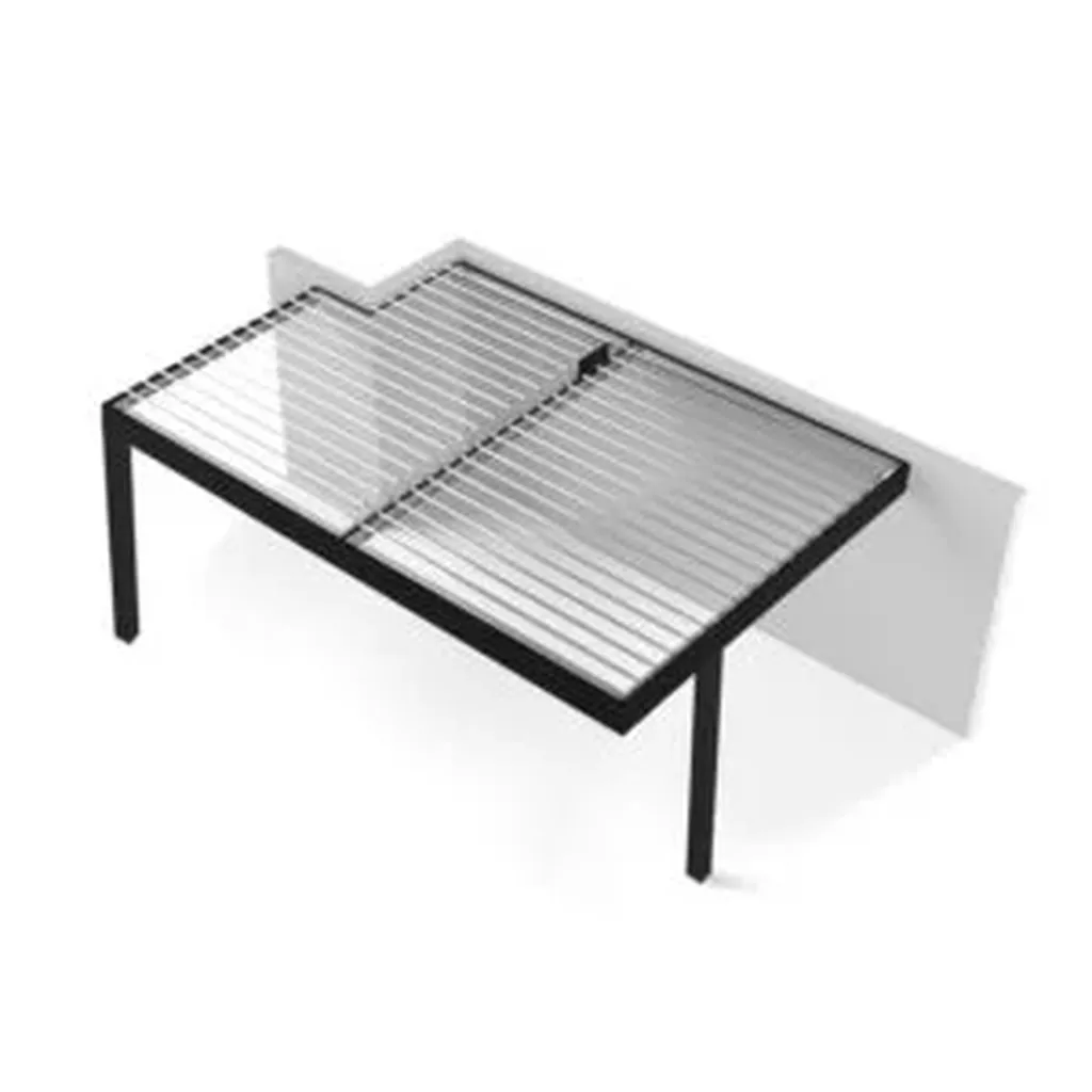 Pergola bioclimatique aluminium avec lames orientables à Ajaccio