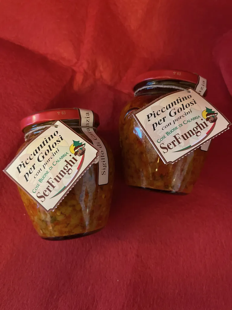 sauce piquante avec un cèpes 