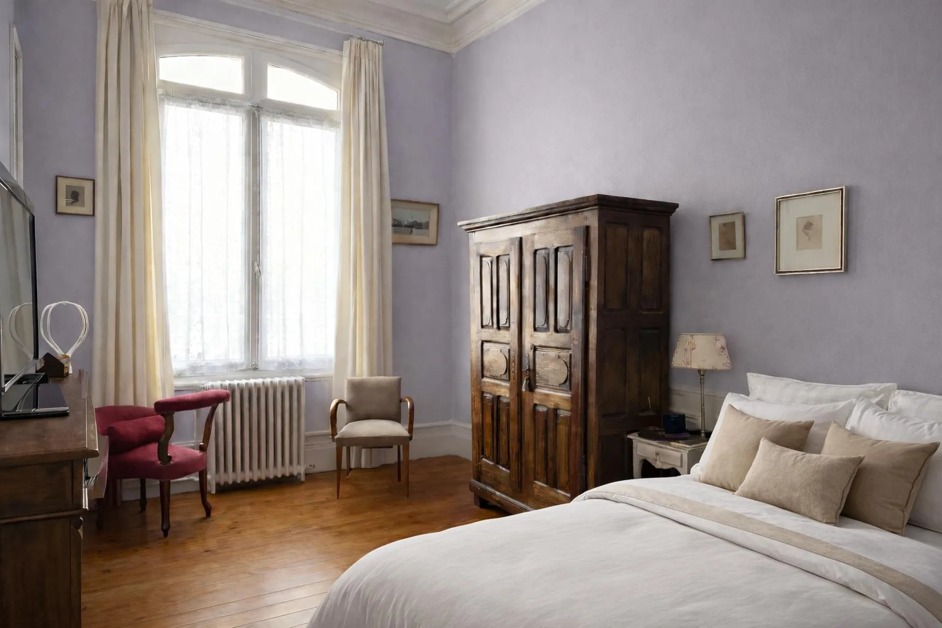 Appartement d’exception avec cour privative et garage – Centre-ville de Dieppe – Normandie – France