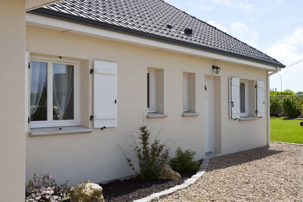 Conception des plans et construction d’une maison plain pied avec garage intégré proche d'Yvetot 76