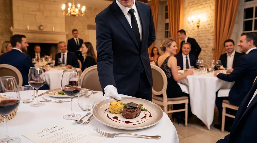 Traiteur pour gala d'entreprise et soirée de prestige à Bernay