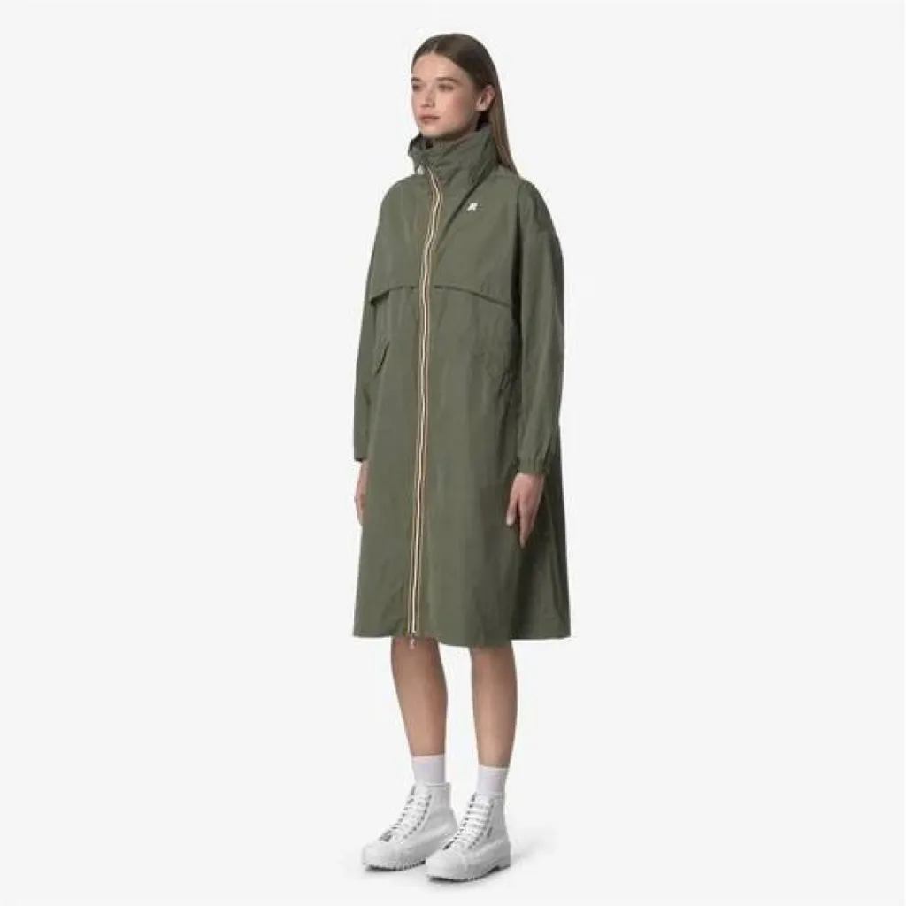 Coupe-vent Aube Memory Touch Green Lichen K.Way – Urban Chic à Dieppe