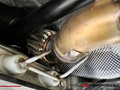 Installation descente de turbo decata/FAP By pass Milltek Audi TT RS 2.5 TFSi 2019+ | ADP Performance Aix en Provence