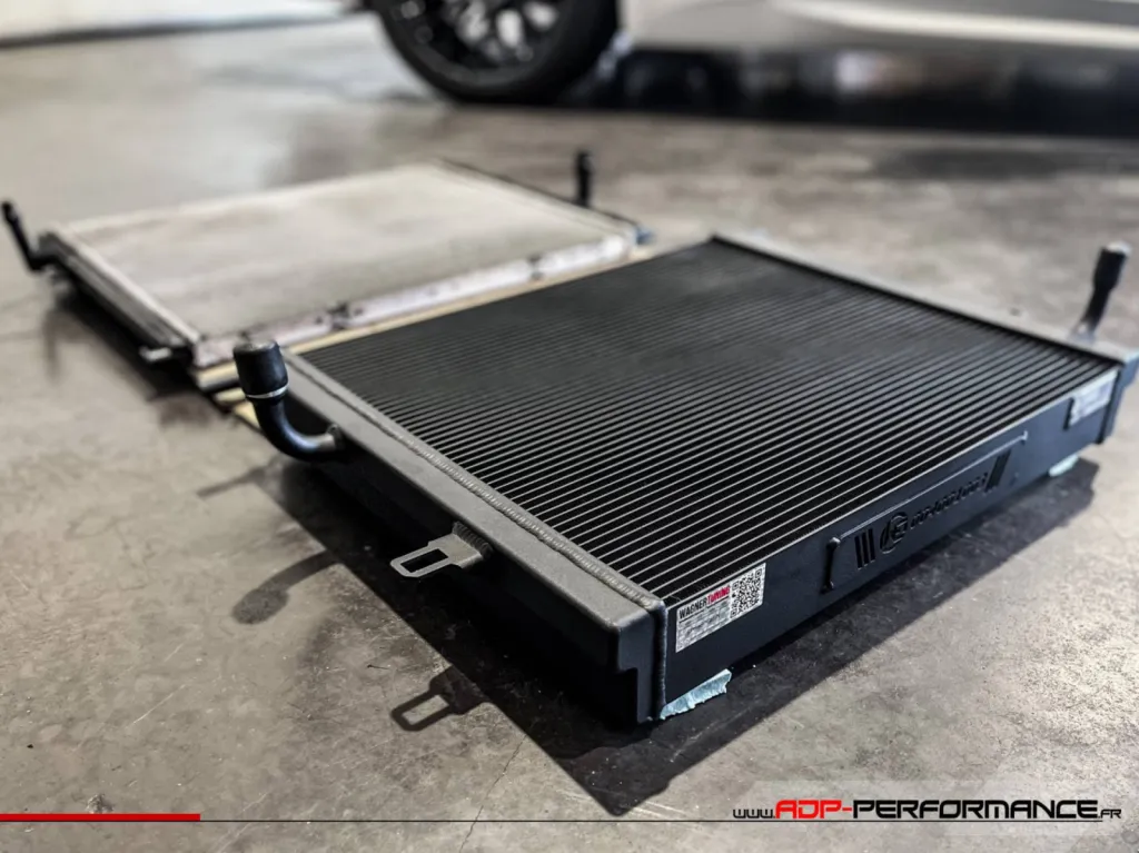 Installation Radiateur Wagner water cooling BMW M140 i B58 | ADP Performance Salon de Provence