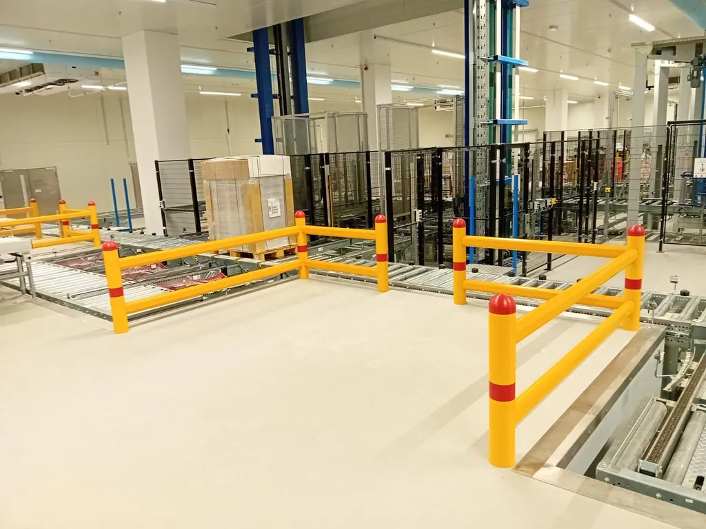 Barrière de protection en milieu industriel