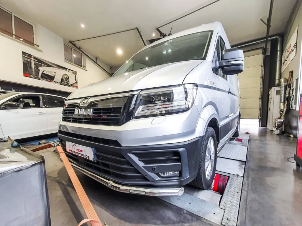 Augmentation puissance et couple Stage 1 MAN TGE 2.0 TDI 177cv / ADP Performance Salon de Provence