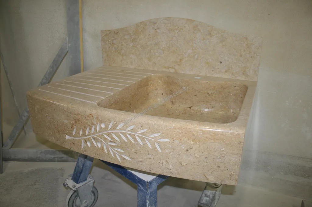 Evier en marbre 1 cuve