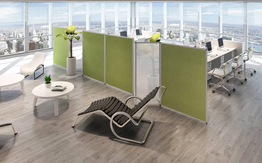 Cloison de séparation tissu acoustique à Marseille