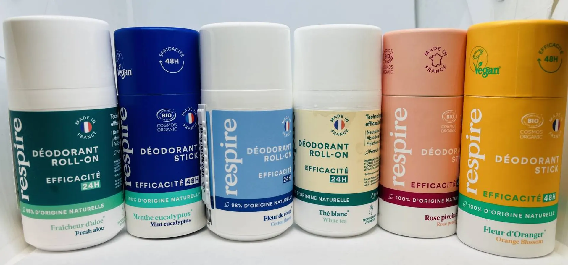 DEODORANTS respire en pharmacie marseille