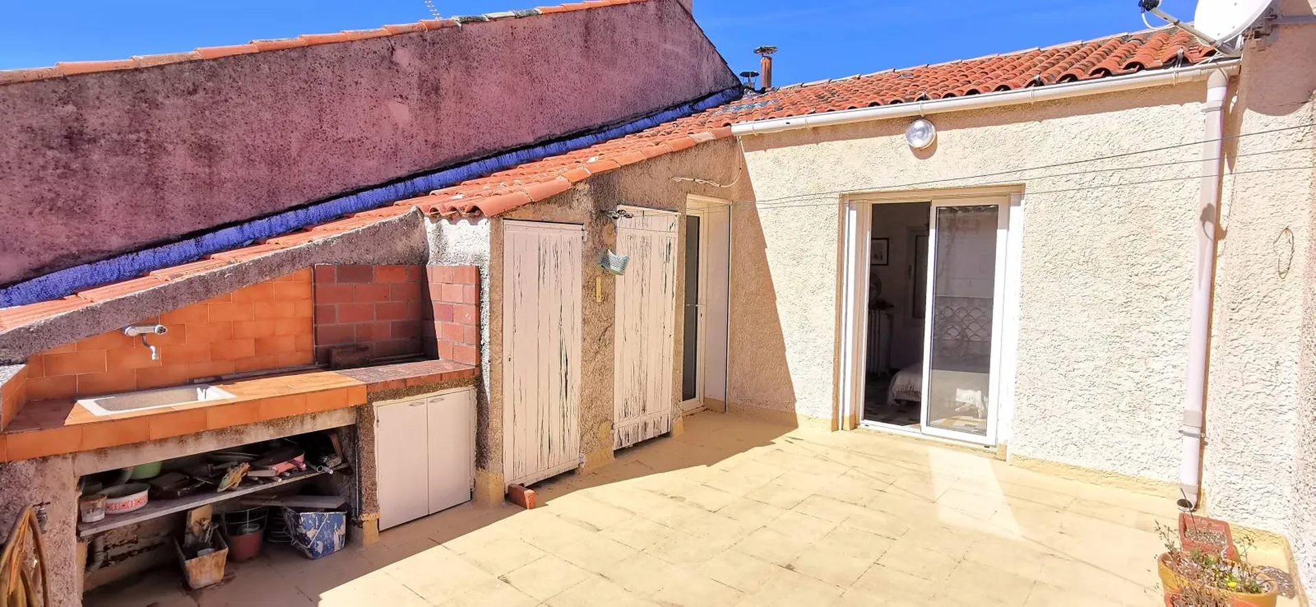 Vente maison de ville T5 Cassis centre historique  à quelques pas du port avec terrasses et vue village