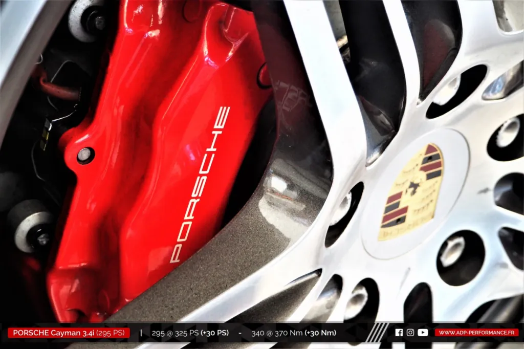 Reprogrammation moteur Avignon - Porsche Cayman S 3.4i 295cv - ADP Performance