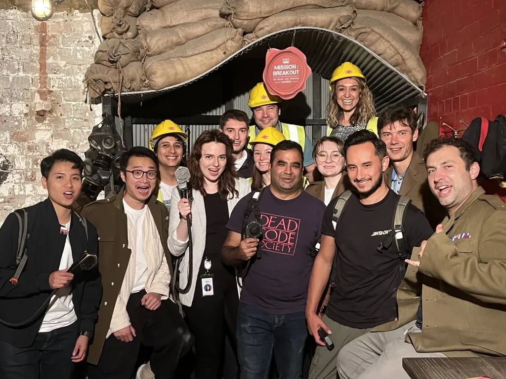 team building event london