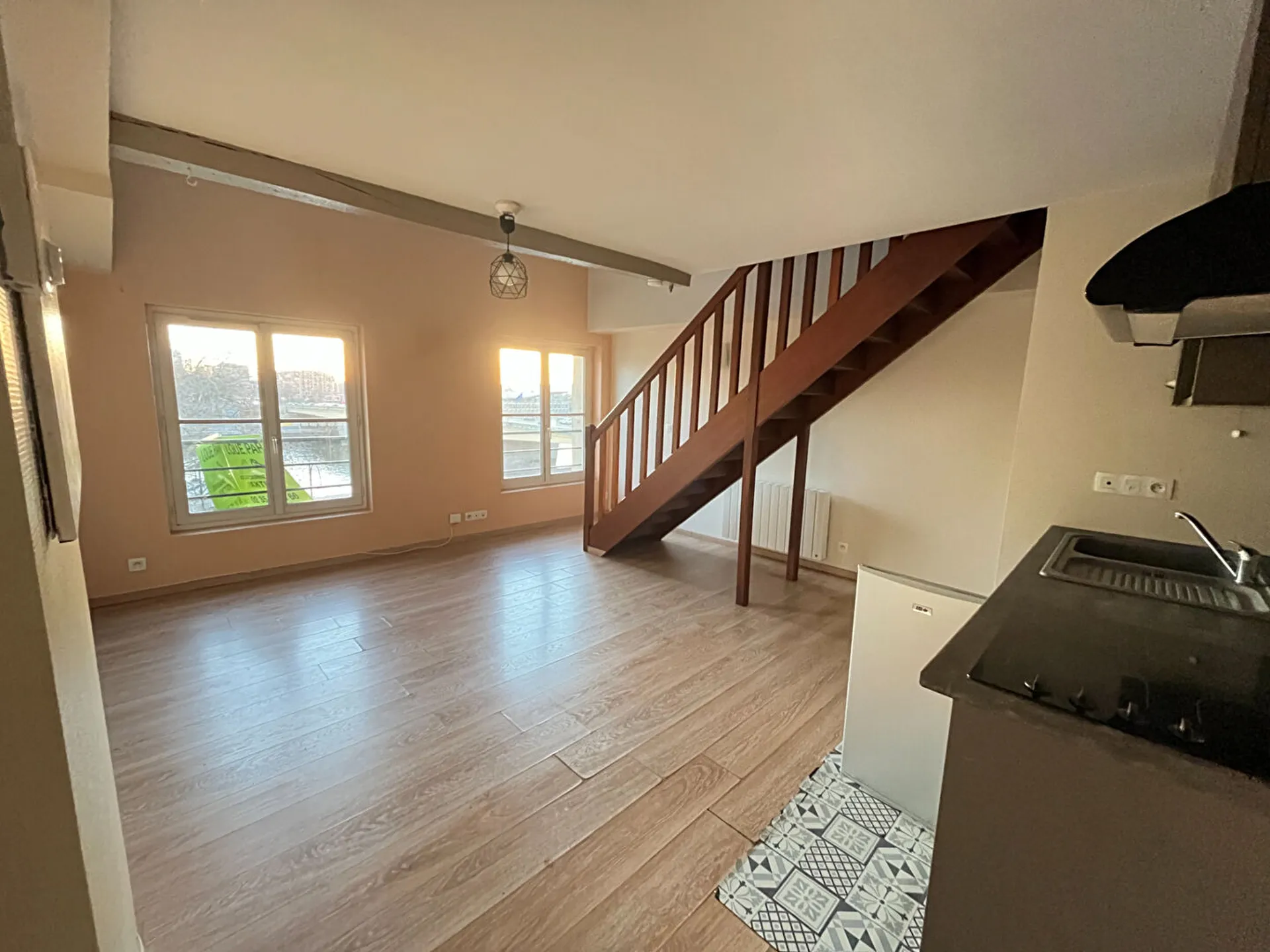 Bel appartement en location de 32.15m², situé Quai du Havre à Rouen, 611€ charges comprises