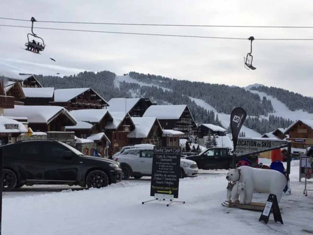 station centre  les Saisies 