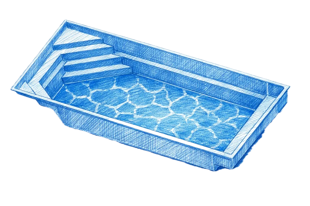 Notre zone d'activité pour ce serviceRénovation de piscine coque polyester suite osmose
