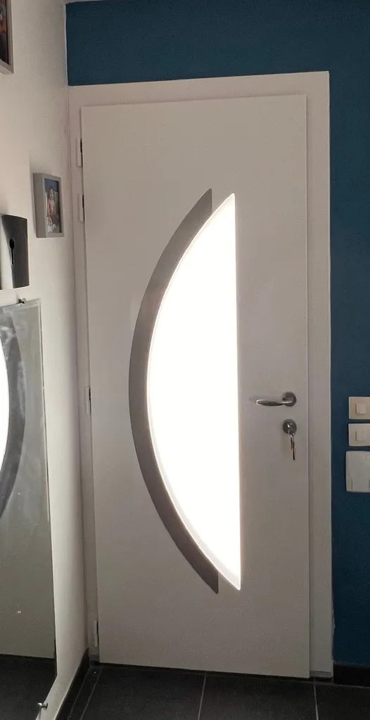 Porte d'entrée en alu, triple vitrage à Nice 06