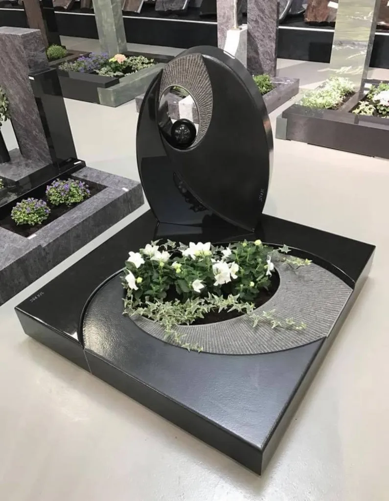 Monument Funéraire en granit pour tombe urne