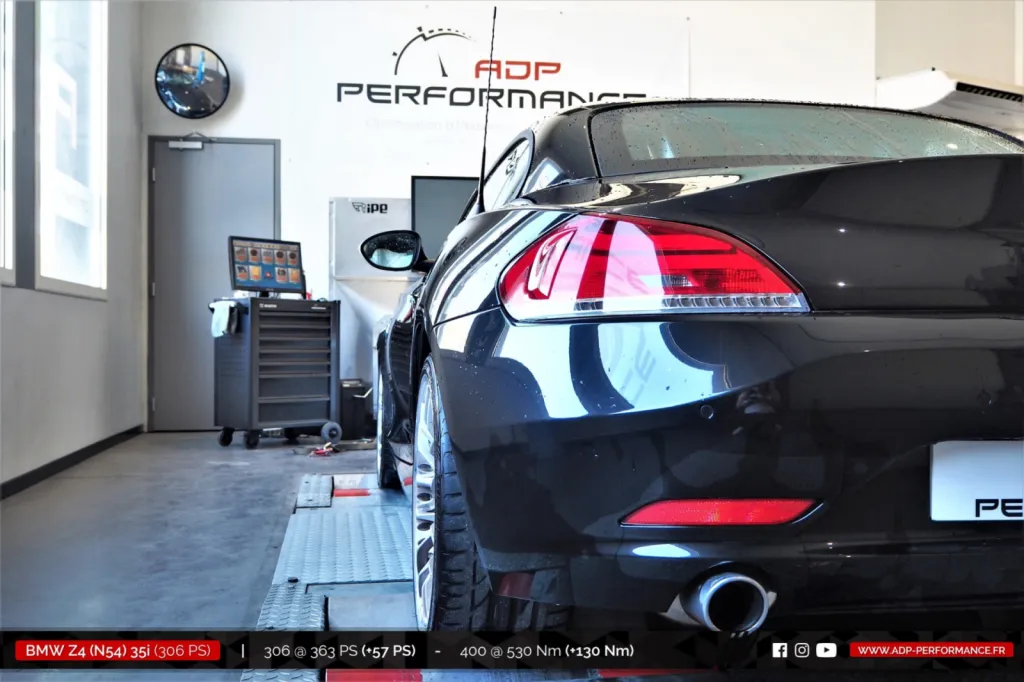 Reprogrammation moteur Marseille - BMW Z4 (N54) 35i 306cv - ADP Performance