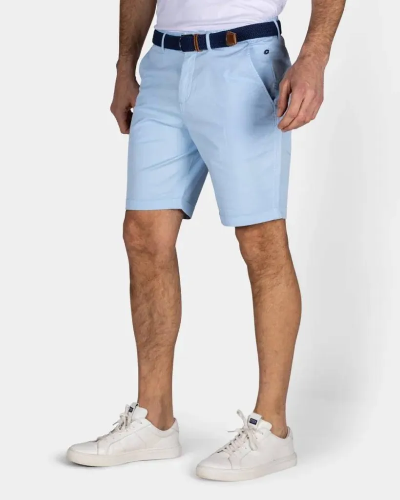 Short chino bleu clair en coton NZA – Urban Chic à Dieppe 76
