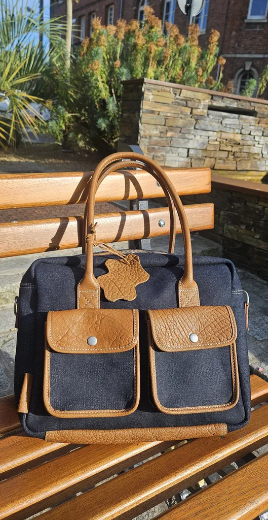 Sac Paul Marius le Dandy Denim/Naturel chez Evasion à Eu