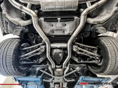 Slip-on Titanium Akrapovic BMW M5 Compétition F90 X-Drive 4.4l Bi-Turbo 625cv