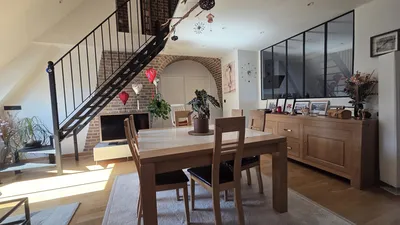 Appartement duplex esprit loft – 120 m² – Centre-ville de Dieppe
