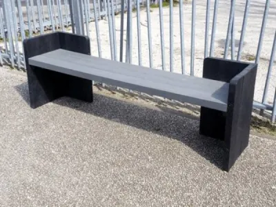 Mobilier urbain en plastique recyclé fabricants Français