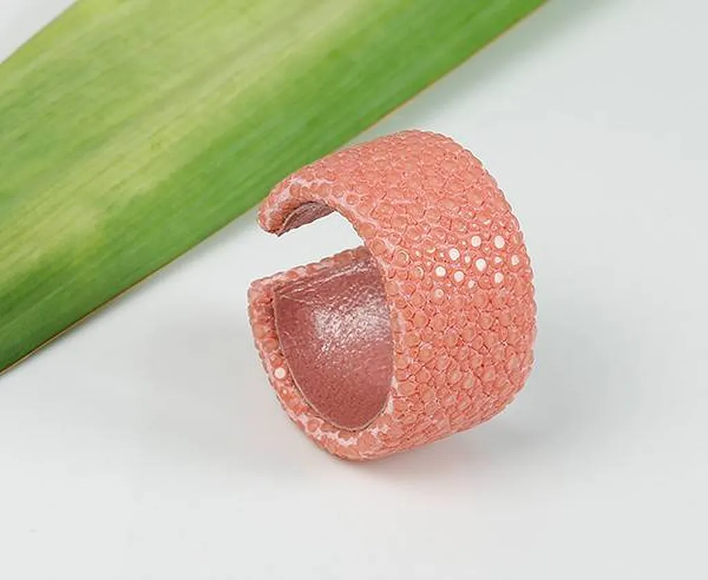 Collection bijoux en galuchat fait main Or Ligne Le Ferret Bassin d'Arcachon