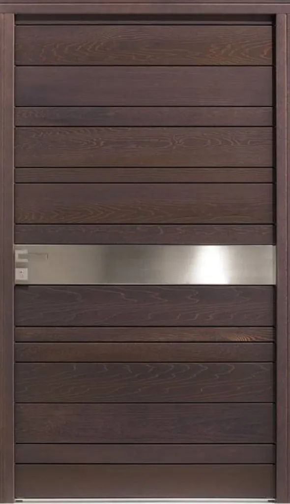 installation de Porte d'entrée en bois sur mesure salon de Provence