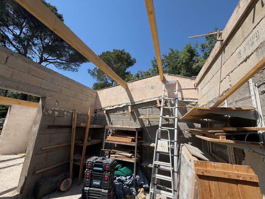 réfection de toiture à Aix en Provence par plaque sous tuile et tuile canal