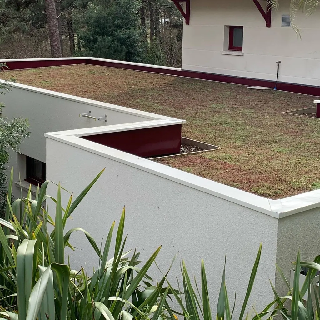 Votre paysagiste installe une toiture végétalisée près de Mimizan