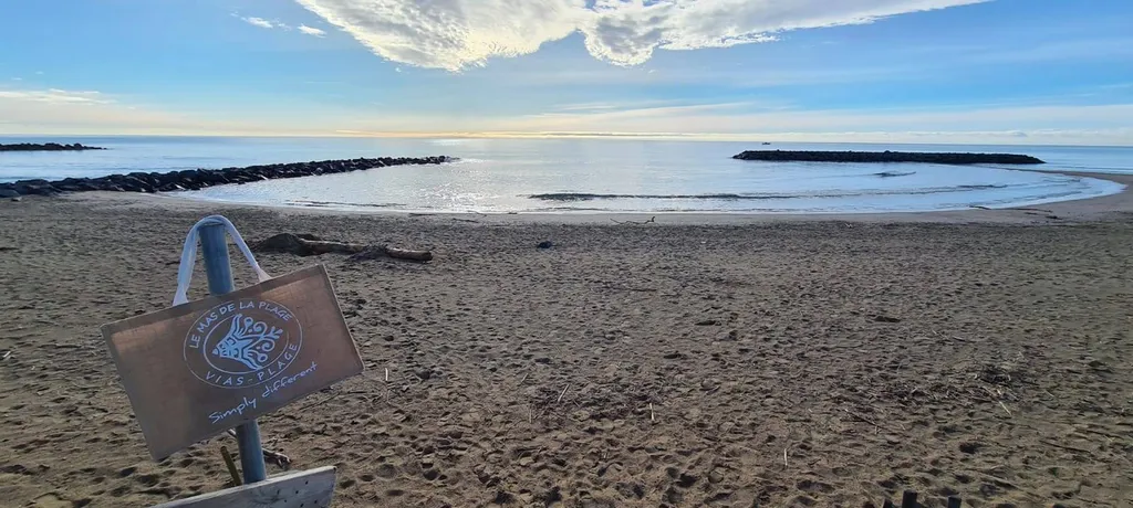 Location de mobil home climatisé  à Serignan plage pour 2 personnes