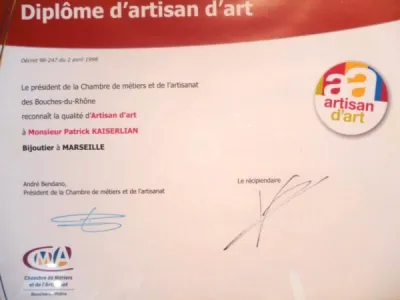 Bijoutier artisan d art