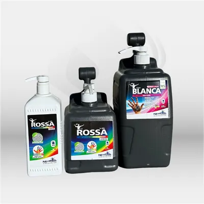 Crème mains microgranules détergente Linea Blanca La Rossa pour nettoyage professionnel des mains en atelier, garage et industrie, éliminant efficacement les graisses et salissures tenaces tout en respectant la peau – disponible à Mont-de-Marsan, Landes (