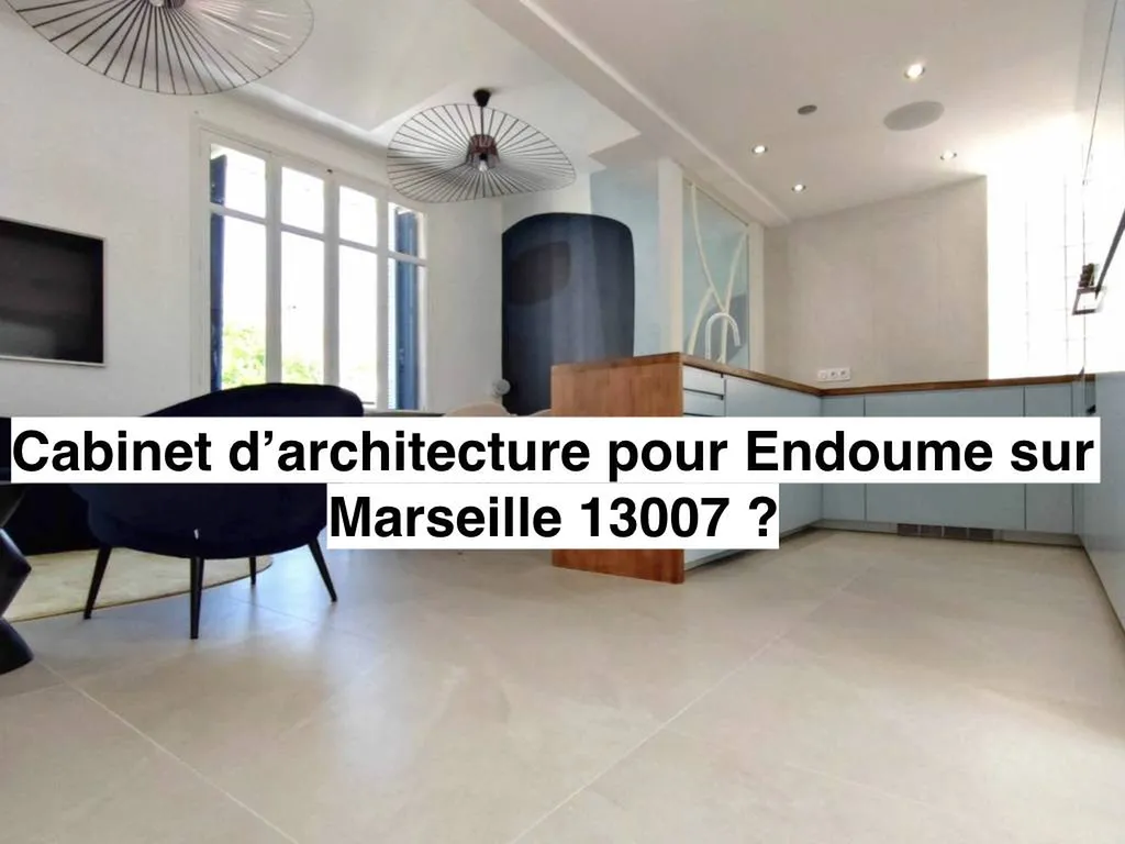 Cabinet d’architecture pour projet de rénovation à Endoume sur Marseille 7ᵉ arrondissement
