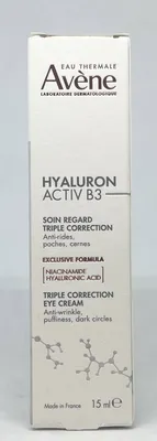 pharmacie du petit Bosquet vous présente le soin Regard Triple Correction Hyaluron Activ B3 d'Avène