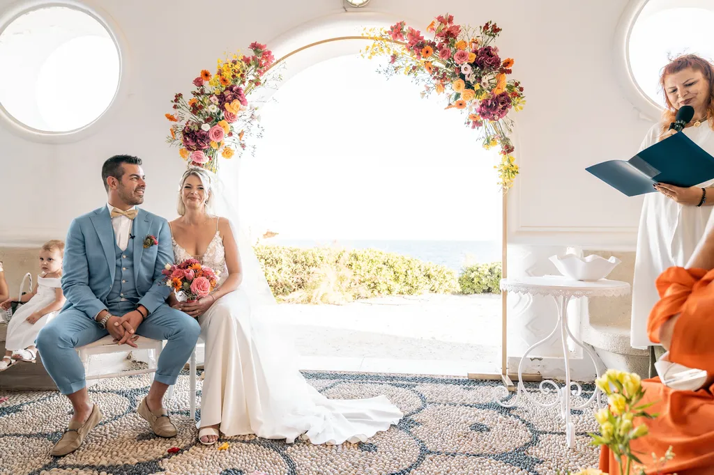 cérémonie de mariage rhodes